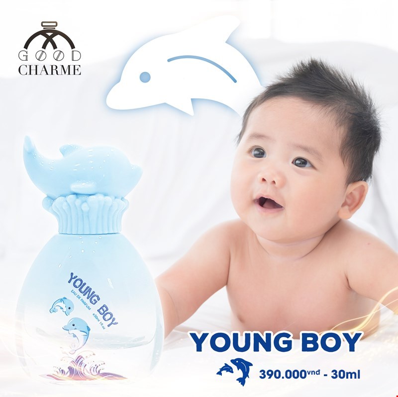 Nước Hoa Trẻ Em Charme Young Boy Cho Bé Trai 30ml