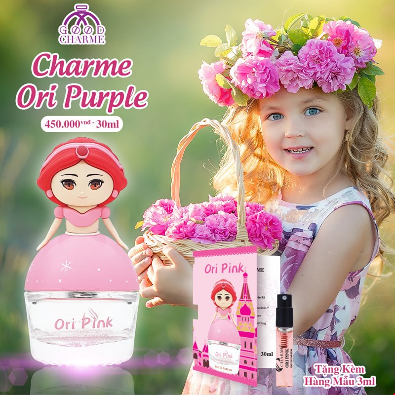 Charme Ori Pink- Với tông màu hồng vô cùng đáng yêu
